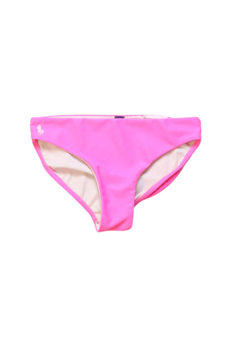 A Pink Bikinis from Polo Ralph Lauren in size 7Y for girl. (Back View)