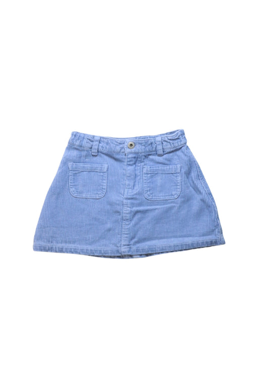 A Blue Short Skirts from Seed in size 5T for girl. (Front View)