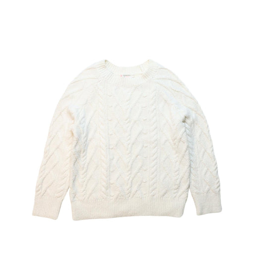 A White Knit Sweaters from Crewcuts in size 4T for neutral. (Front View)
