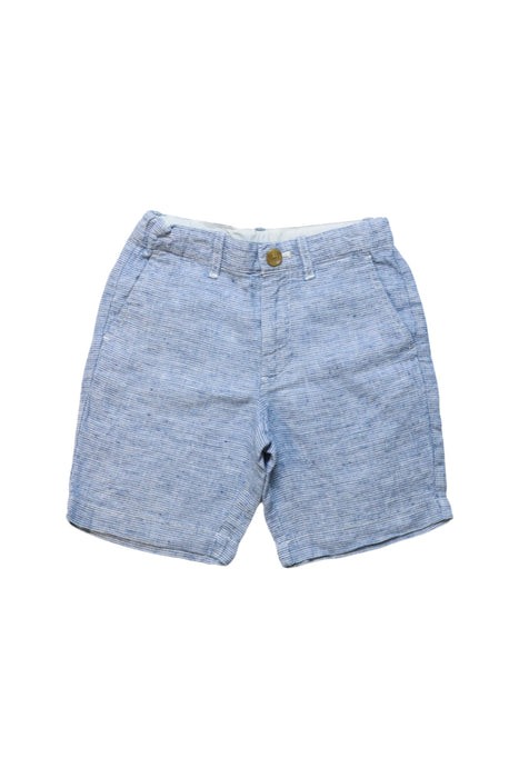 A Blue Shorts from Crewcuts in size 6T for boy. (Front View)