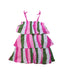 A Multicolour Sleeveless Dresses from Janie & Jack in size 5T for girl. (Back View)