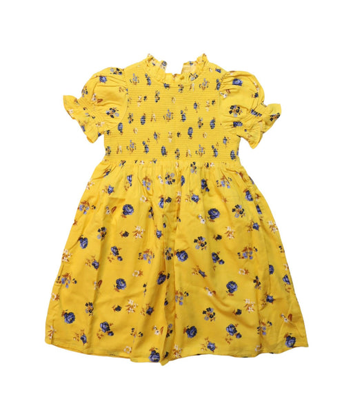 A Multicolour Short Sleeve Dresses from Janie & Jack in size 6T for girl. (Front View)