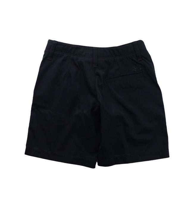 A Black Shorts from Under Armour in size 6T for boy. (Back View)