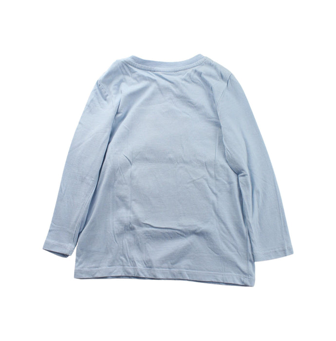 A Blue Long Sleeve T Shirts from Seed in size 2T for boy. (Back View)