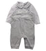 A Grey Long Overalls from Nicholas & Bears in size 3-6M for boy. (Front View)