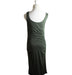 A Green Sleeveless Dresses from Ingrid & Isabel in size S for maternity. (Back View)