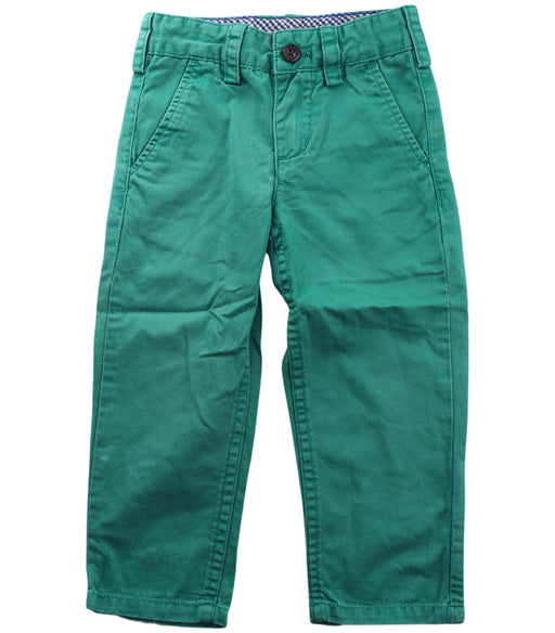 A Green Casual Pants from Jacadi in size 2T for boy. (Front View)