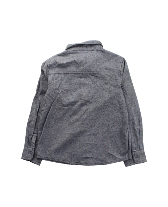 A Grey Long Sleeve Shirts from Chickeeduck in size 2T for boy. (Back View)