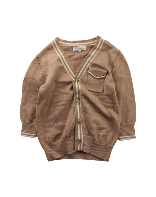A Brown Cardigans from Nicholas & Bears in size 12-18M for boy. (Front View)