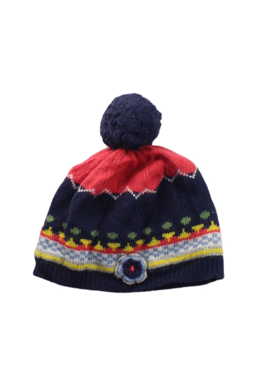 A Blue Beanies from Catimini in size 2T for girl. (Front View)