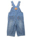 A Blue Long Overalls from Levi's in size 12-18M for neutral. (Back View)