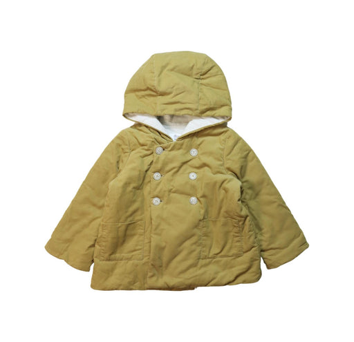 A Yellow Lightweight Jackets from Bonpoint in size 3T for neutral. (Front View)