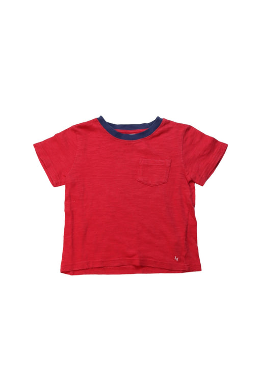 A Red Short Sleeve T Shirts from Janie & Jack in size 3T for boy. (Front View)