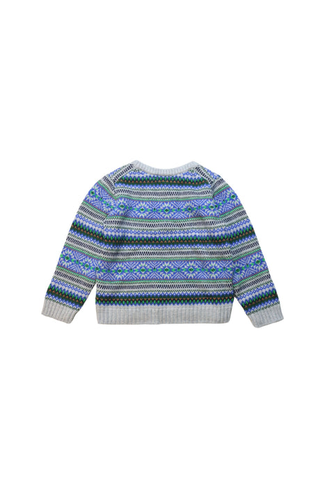 A Multicolour Knit Sweaters from Janie & Jack in size 2T for neutral. (Back View)