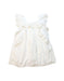 A White Sleeveless Tops from Chloe in size 4T for girl. (Front View)