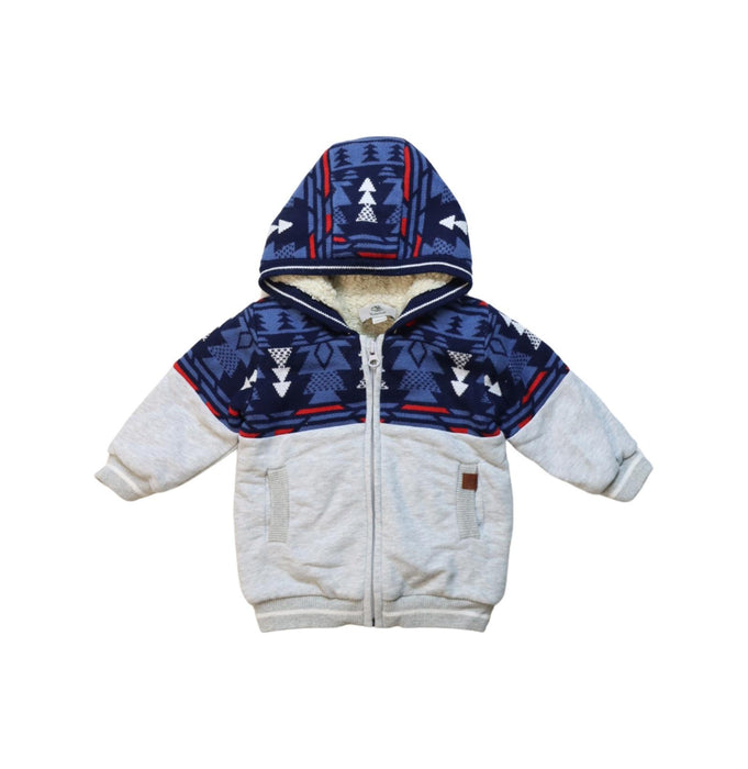 A Multicolour Hooded Sweatshirts from Timberland in size 6-12M for boy. (Front View)