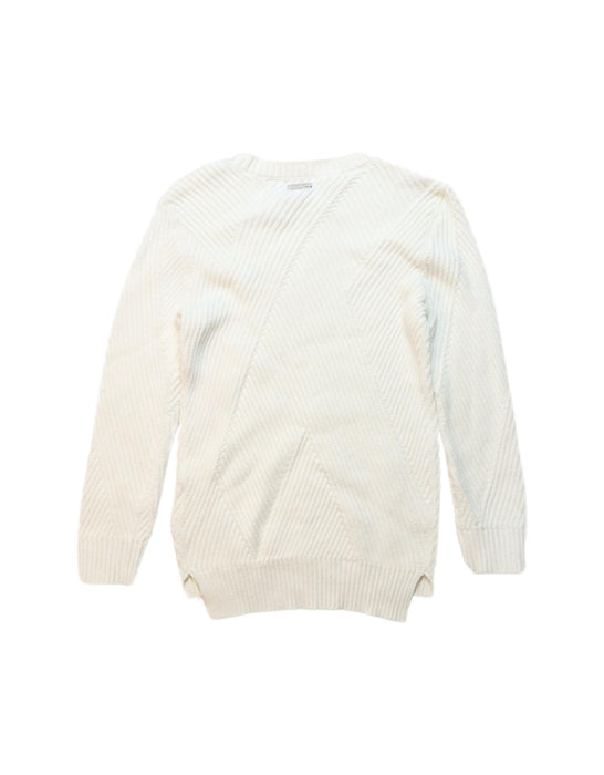 A White Knit Sweaters from Ferrari in size 3T for neutral. (Back View)