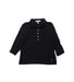 A Black Long Sleeve Polos from Juicy Couture in size 4T for girl. (Front View)