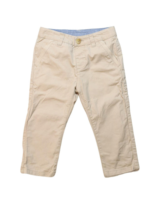A Beige Casual Pants from Chickeeduck in size 18-24M for boy. (Front View)