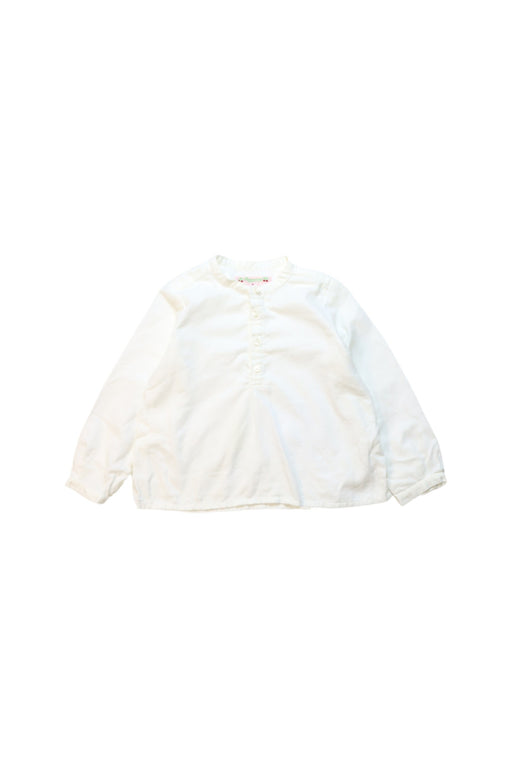 A White Long Sleeve Tops from Bonpoint in size 2T for neutral. (Front View)