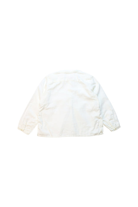 A White Long Sleeve Tops from Bonpoint in size 2T for neutral. (Back View)