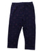 A Blue Leggings from Petit Main in size 2T for girl. (Front View)
