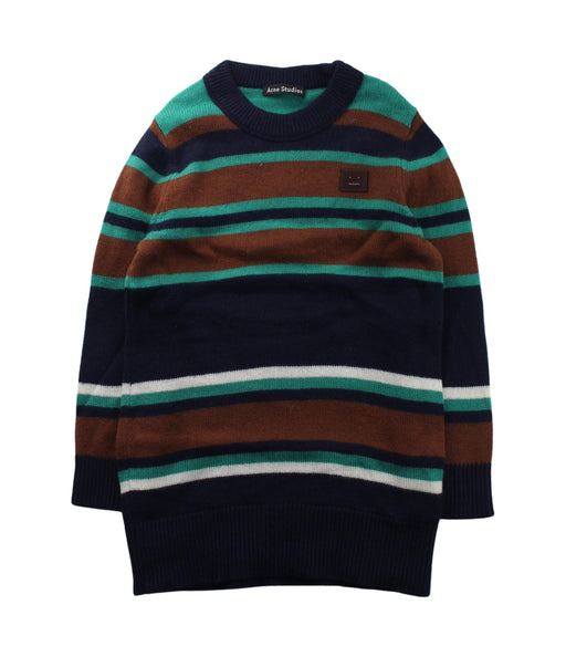 A Blue Knit Sweaters from Acne Studios in size 4T for boy. (Front View)