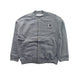 A Grey Zippered Sweatshirts from Bonpoint in size 6T for boy. (Front View)