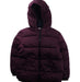 A Burgundy Puffer/Quilted Jackets from Petit Bateau in size 6T for neutral. (Front View)