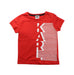 A Red Short Sleeve T Shirts from Karl Lagerfeld in size 3T for girl. (Front View)