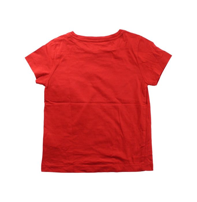 A Red Short Sleeve T Shirts from Karl Lagerfeld in size 3T for girl. (Back View)