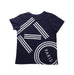 A Blue Short Sleeve T Shirts from Kenzo in size 3T for girl. (Back View)