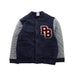 A Blue Cardigans from Petit Bateau in size 3T for boy. (Front View)