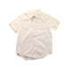 A White Short Sleeve Shirts from Jacadi in size 4T for boy. (Front View)