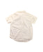 A White Short Sleeve Shirts from Jacadi in size 4T for boy. (Back View)