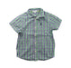 A Blue Short Sleeve Shirts from Jacadi in size 4T for boy. (Front View)