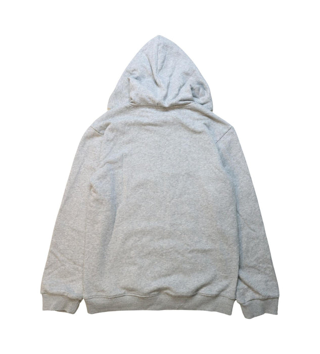 A Grey Hooded Sweatshirts from The North Face in size 14Y for neutral. (Back View)