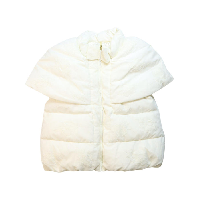 A White Capes & Ponchos from Nicholas & Bears in size 8Y for girl. (Front View)