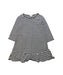 A Black Long Sleeve Dresses from Crewcuts in size 6T for girl. (Front View)
