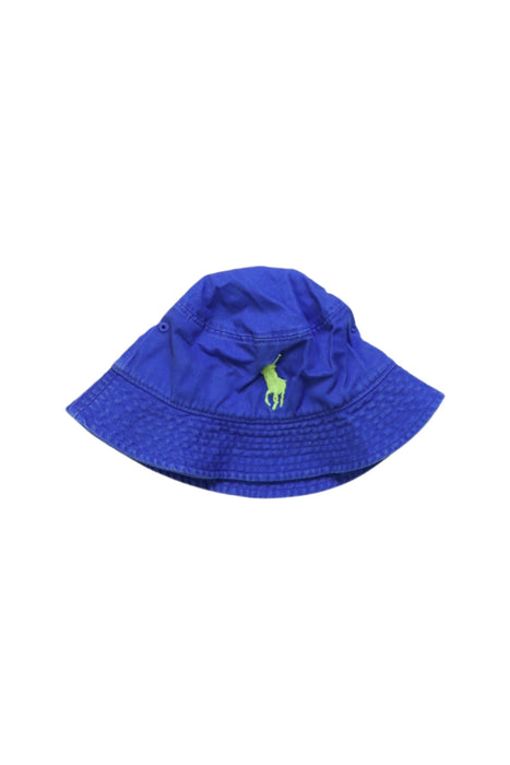 A Blue Sun Hats from Polo Ralph Lauren in size 6T for boy. (Front View)