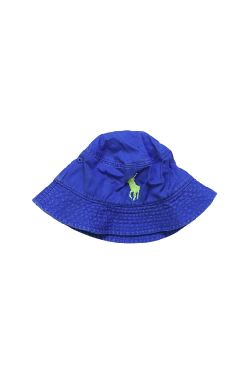 A Blue Sun Hats from Polo Ralph Lauren in size 6T for boy. (Front View)