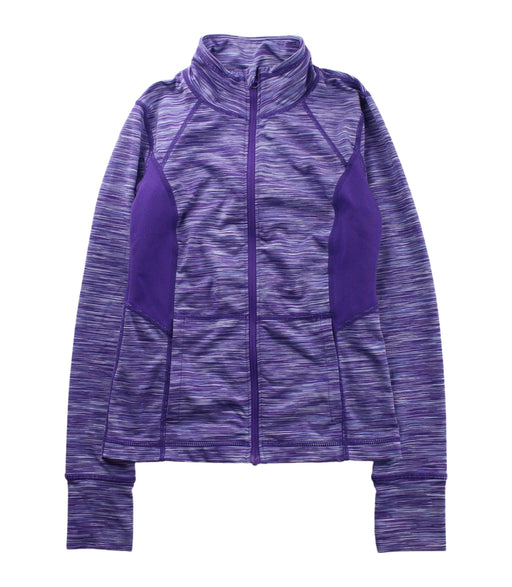 A Purple Lightweight Jackets from Z By Zella Girl in size 5T for girl. (Front View)