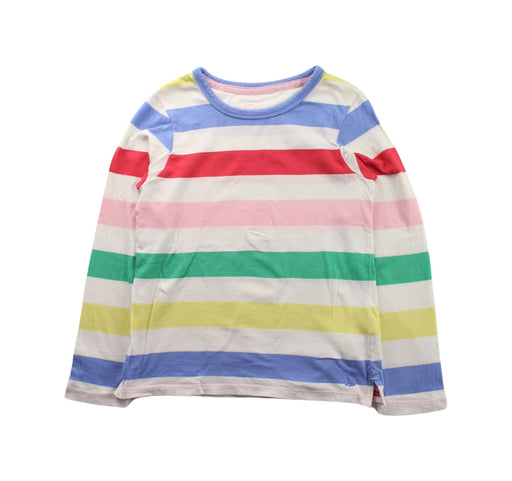 A White Long Sleeve T Shirts from Joules in size 7Y for girl. (Front View)