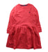 A Red Long Sleeve Dresses from Joules in size 7Y for girl. (Front View)