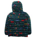 A Green Puffer/Quilted Jackets from Joules in size 7Y for boy. (Back View)