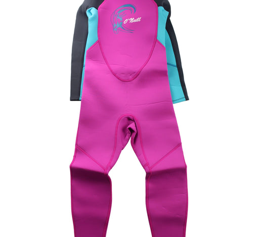 A Pink Wetsuits from O'Neill in size 6T for girl. (Front View)