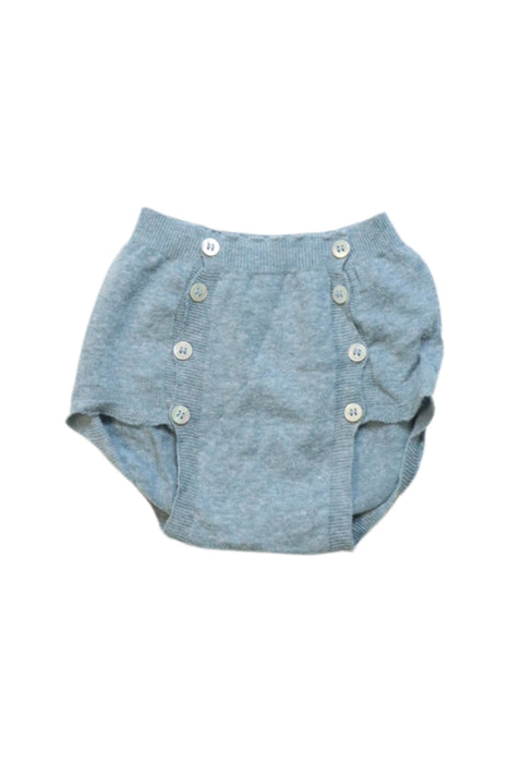 A Blue Bloomers from Excuse My French in size 3-6M for boy. (Front View)