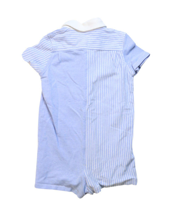 A Blue Short Sleeve Rompers from Ralph Lauren in size 18-24M for boy. (Back View)
