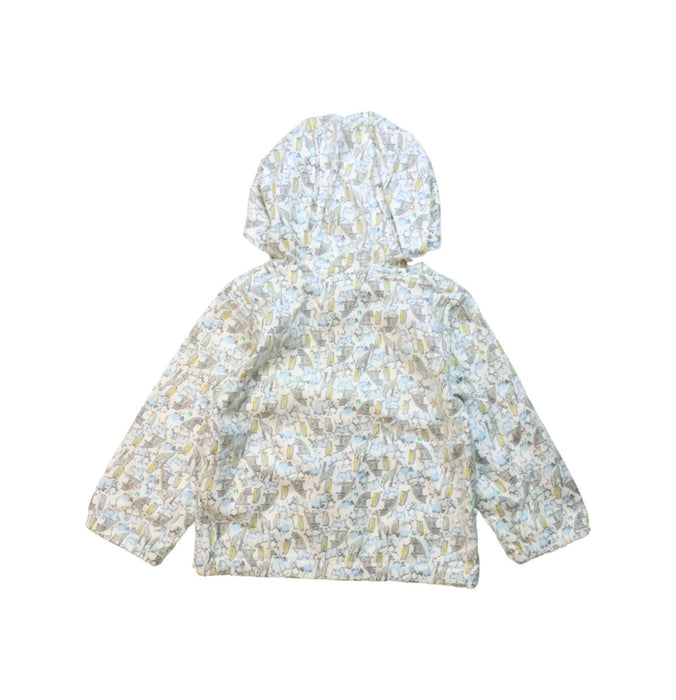 A Multicolour Lightweight Jackets from Petit Bateau in size 12-18M for neutral. (Back View)