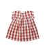 A Red Short Sleeve Dresses from Petit Bateau in size 6-12M for girl. (Front View)